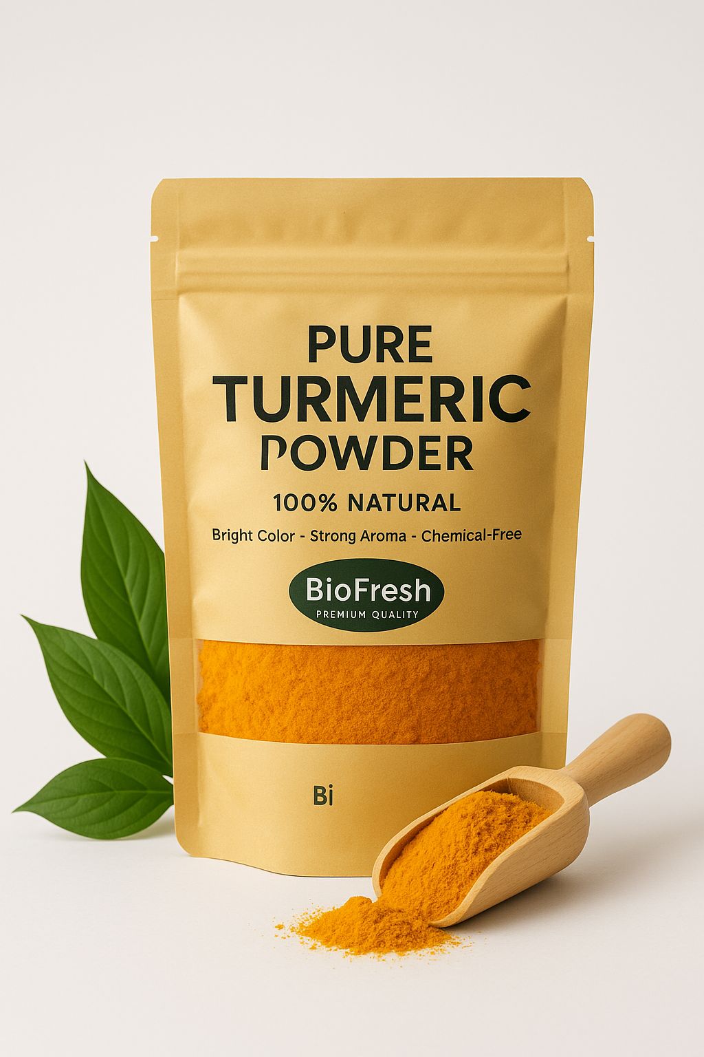 খাঁটি দেশি হলুদ গুঁড়া – ১০০% প্রাকৃতিক