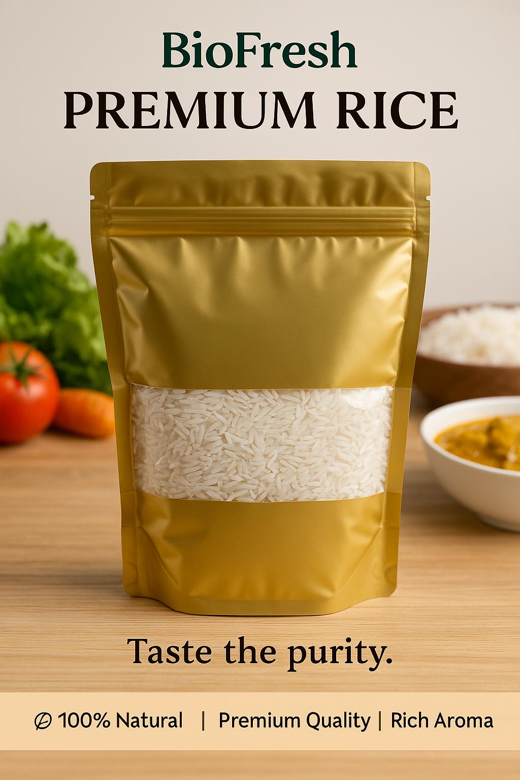 🍚 BioFresh প্রিমিয়াম চাল – স্বাদে ও পুষ্টিতে অনন্য (৫০০ গ্রাম) 🍚