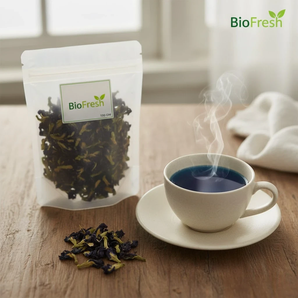 🍵 BioFresh Blue টি – মানসিক শান্তি ও শক্তি বৃদ্ধির জন্য (১০০ গ্রাম) 🍵