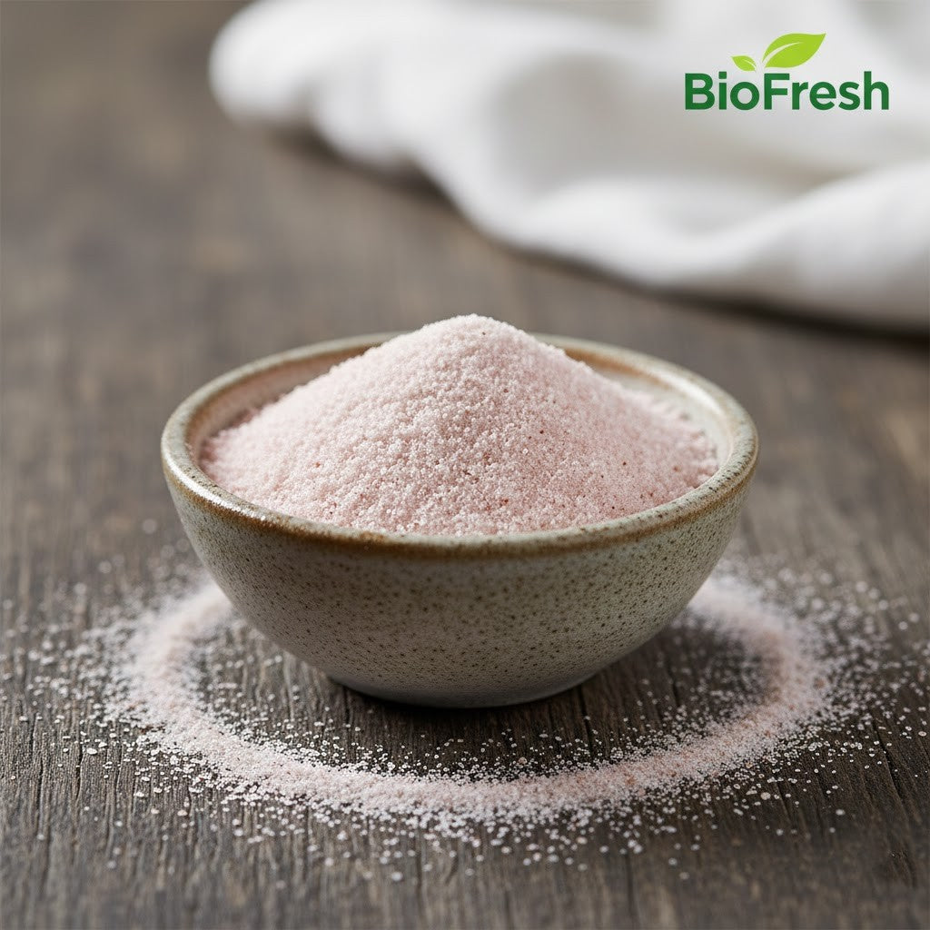 🧂 BioFresh Himalayan Pink Salt Powder – হজম ও ইলেকট্রোলাইট ব্যালান্সের জন্য (১ কেজি) 🧂