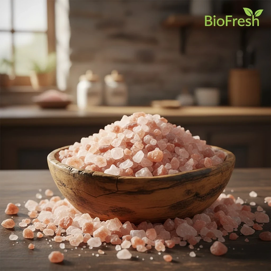 🧂 BioFresh Himalayan Pink Crystal Salt – হজম ও স্বাদের জন্য (১ কেজি) 🧂